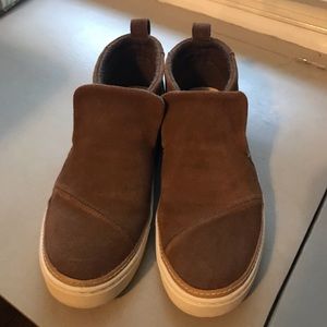 dark amber suede women's classics